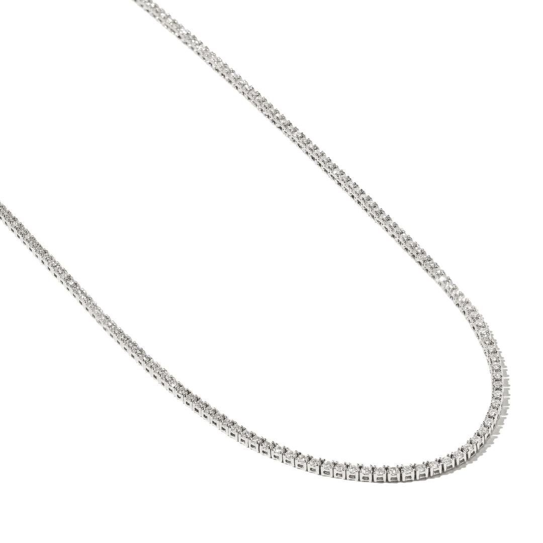 Frost Moissanite Tennis Necklace - COLLARES - Malandra Jewelry - LSC30.P-HKG0010