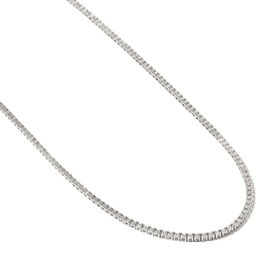 Frost Moissanite Tennis Necklace - COLLARES - Malandra Jewelry - LSC30.P-HKG0010