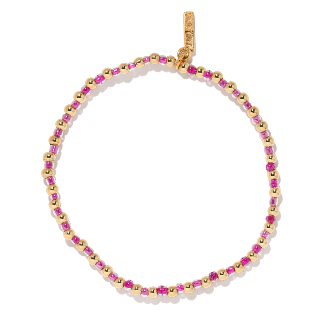 Fuchsia Crush Bracelet - PULSERAS - Malandra Jewelry - TP2498