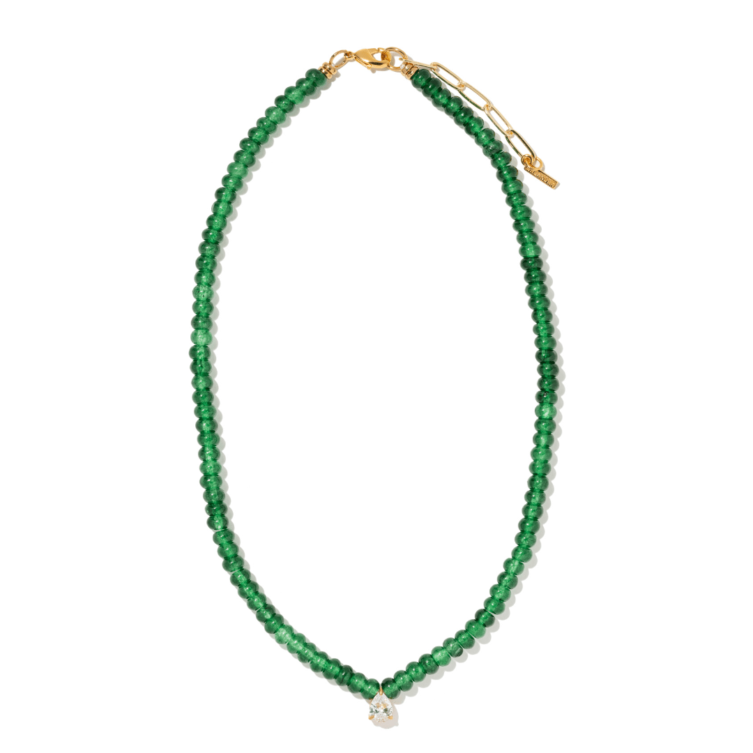 GARDEN AGATE GAIA NECKLACE - COLLARES - Malandra Jewelry - LNC2