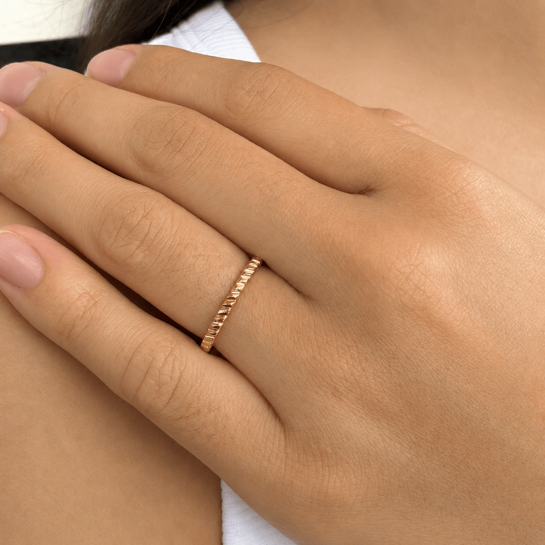 GILDED BRAID RING - ANILLOS - Malandra Jewelry - VCR298.5-2021