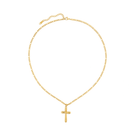 GLAM CROSS NECKLACE - COLLAR - Malandra Jewelry - AC1427 - H85225