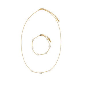 GLAM DUO PEARL GIFT SET - SETS DE REGALO - Malandra Jewelry - SET88
