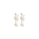 GLAM PEARL DOTS EARRINGS - ARETES - Malandra Jewelry - TA2087