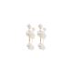 GLAM PEARL DOTS EARRINGS - ARETES - Malandra Jewelry - TA2087