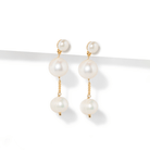 GLAM PEARL DOTS EARRINGS - ARETES - Malandra Jewelry - TA2087