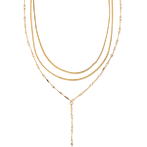 GLEAM LARIAT NECKLACE - COLLARES - Malandra Jewelry - EUWC361-JDN0311228