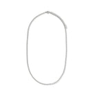 GLOW CHAIN SILVER NECKLACE - COLLARES - Malandra Jewelry - EYHC179.P