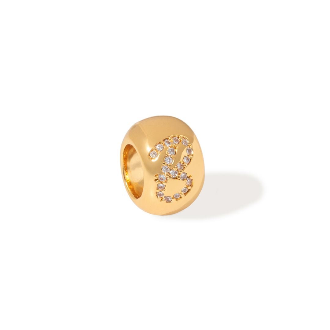 GLOW INITIAL CHARM - DIJES - Malandra Jewelry - EYHD148.B-Model 2