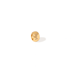 GLOW INITIAL CHARM - DIJES - Malandra Jewelry - EYHD148.I-Model 2