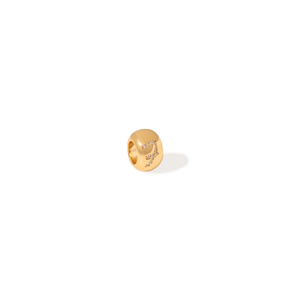 GLOW INITIAL CHARM - DIJES - Malandra Jewelry - EYHD148.L-Model 2