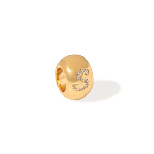 GLOW INITIAL CHARM - DIJES - Malandra Jewelry - EYHD148.S-Model 2