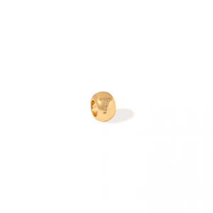 GLOW INITIAL CHARM - DIJES - Malandra Jewelry - EYHD148.T-Model 2