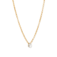 GLOW RING CHARM NECKLACE - COLLARES - Malandra Jewelry - TC2253/ICD558.P