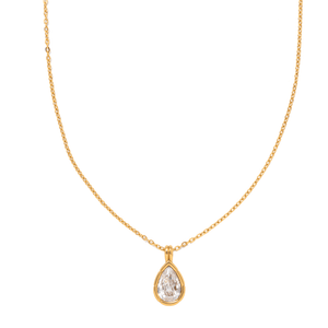 Gold Allure Drop Necklace - COLLARES - Malandra Jewelry - EUWC605-JDN0104306-1