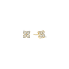 GOLD BLOOM SHINE EARRINGS - ARETES - Malandra Jewelry - ZWA118-QX08213Y