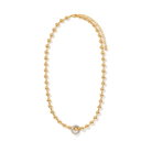 GOLD CHARM BEADS NECKLACE - COLLARES - Malandra Jewelry - EYHC138/ICC557.P