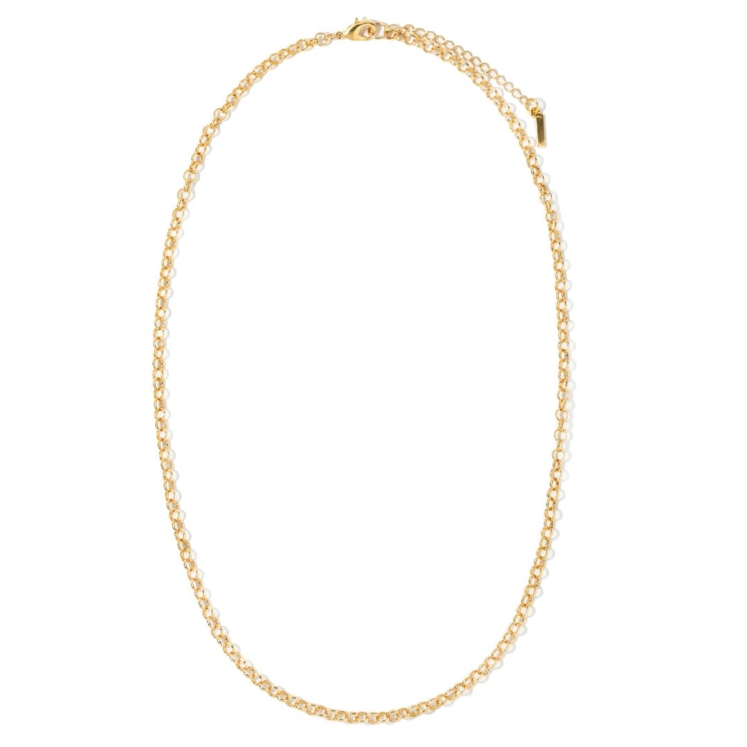 GOLD CLASSIC AURUM CHAIN - COLLARES - Malandra Jewelry - TC2218