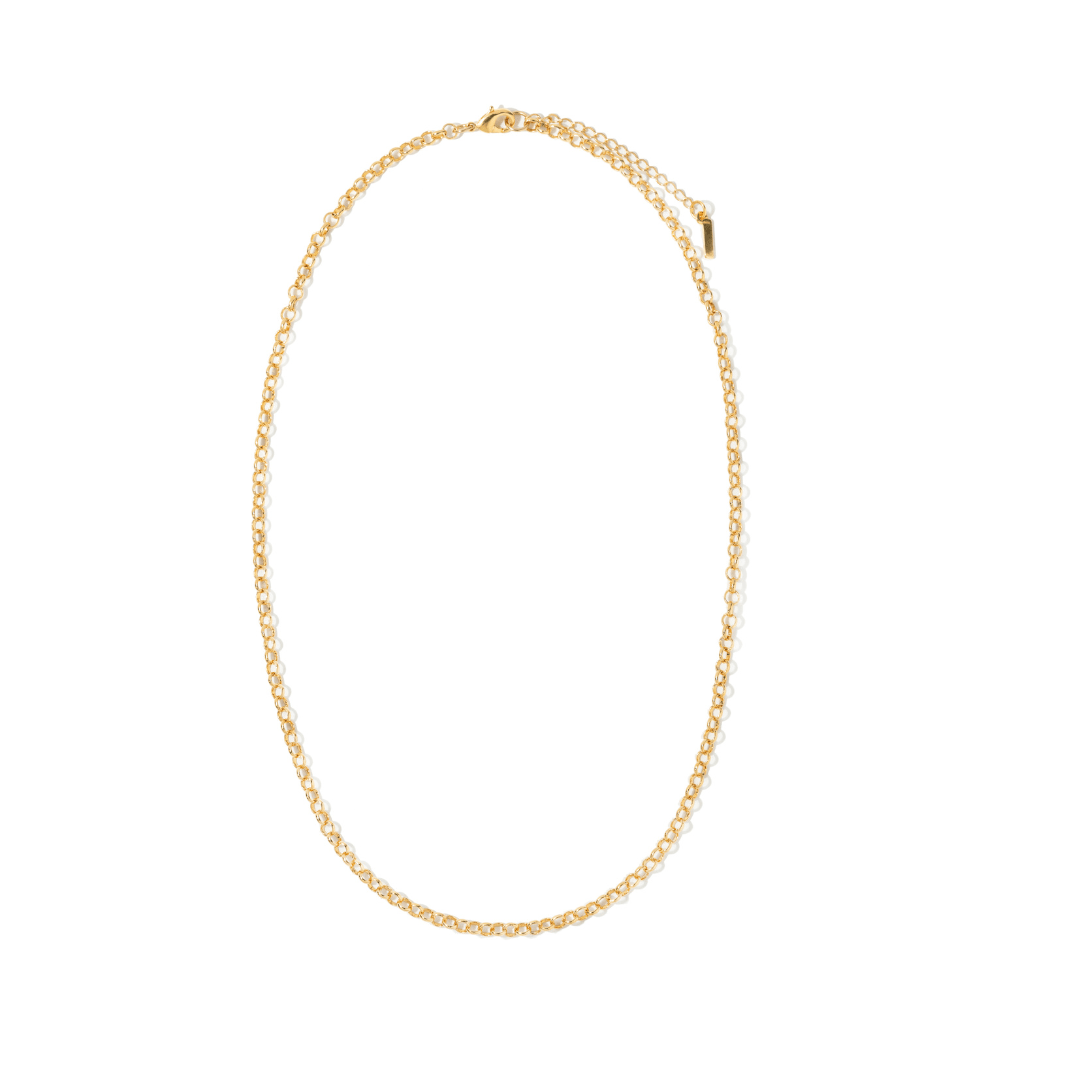GOLD CLASSIC AURUM CHAIN - COLLARES - Malandra Jewelry - TC2218