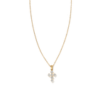 GOLD DIVINE CROSS NECKLACE - COLLARES - Malandra Jewelry - EUWC326-JDN0307035