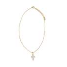 GOLD DIVINE CROSS NECKLACE - COLLARES - Malandra Jewelry - EUWC326-JDN0307035