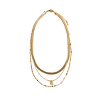 GOLD ESSENCE LAYERED NECKLACE - COLLARES - Malandra Jewelry - EUWC304-JDN0108013