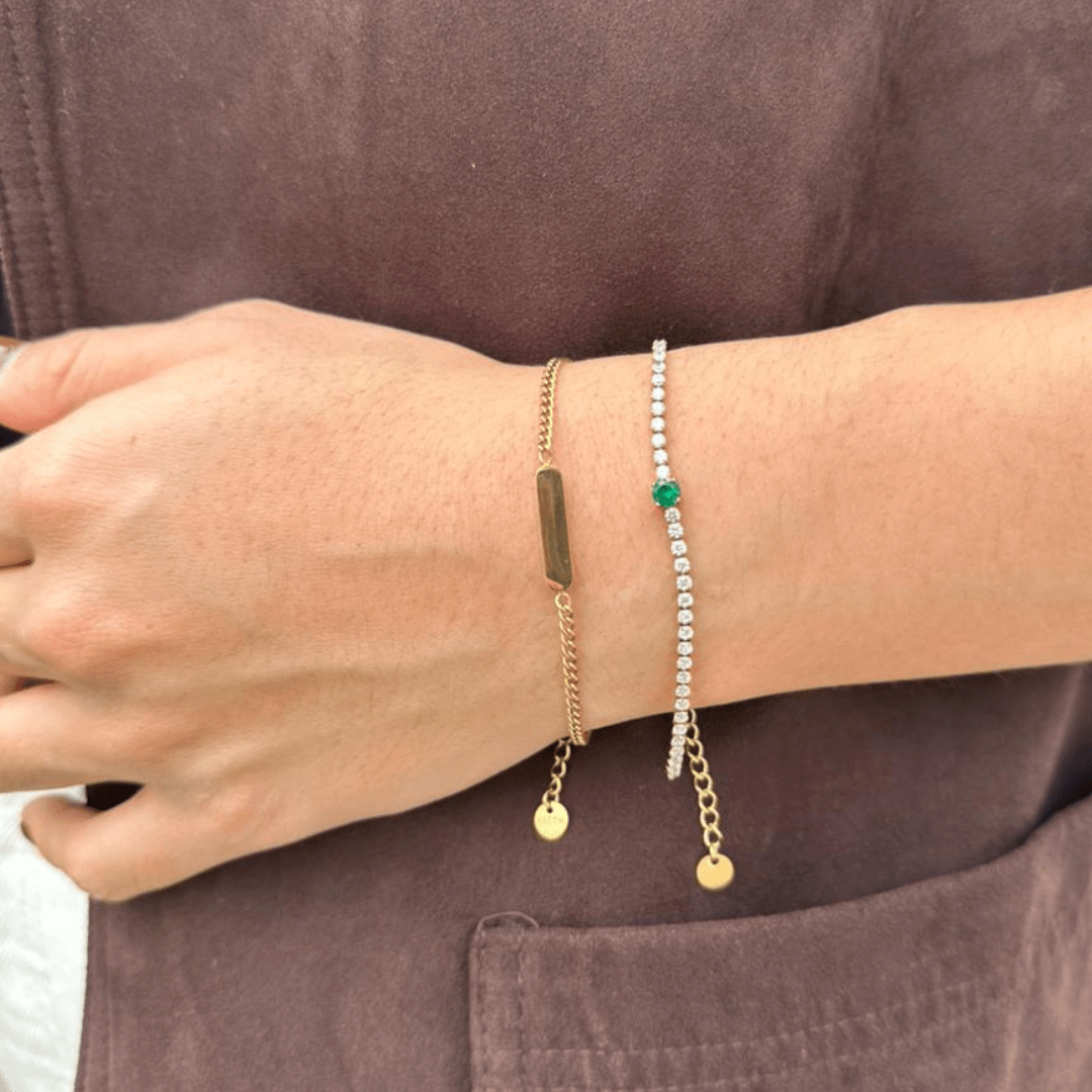 GOLD & GEM DUO GIFT SET - SETS DE REGALO - Malandra Jewelry - SET132/ZXP11 -ZXP16