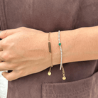 GOLD & GEM DUO GIFT SET - SETS DE REGALO - Malandra Jewelry - SET132/ZXP11 -ZXP16