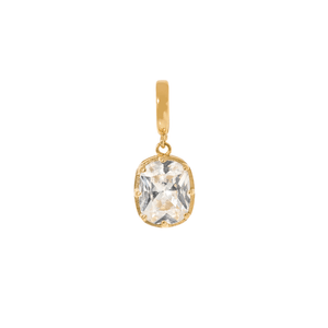 Gold Gleam Cushion Charm - DIJES - Malandra Jewelry - LLD3