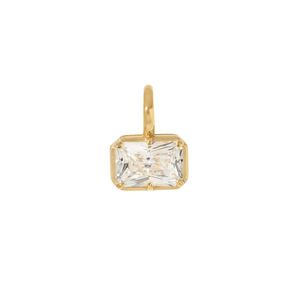 Gold Gleam Rectangle Charm - DIJES - Malandra Jewelry - LLD6