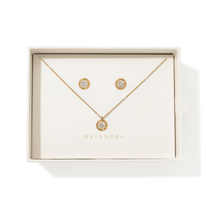 Gold Halo Gift Set - SETS REGALO - Malandra Jewelry - EUWS683-JDS0307001