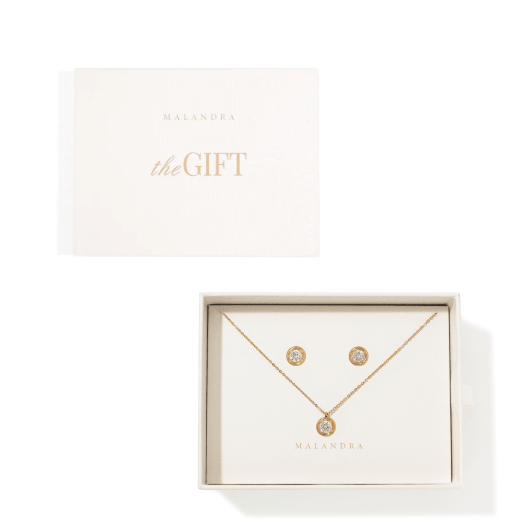 Gold Halo Gift Set - SETS REGALO - Malandra Jewelry - EUWS683-JDS0307001