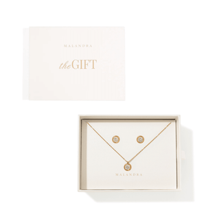 Gold Halo Gift Set - SETS REGALO - Malandra Jewelry - EUWS683-JDS0307001