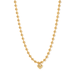 GOLD HEART BEADS NECKLACE - COLLARES - Malandra Jewelry - TC2262/EYHC13