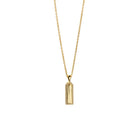 GOLD INGOT ESSENTIAL NECKLACE - COLLARES - Malandra Jewelry - ICC511