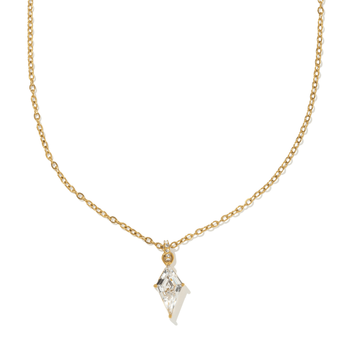 Gold Kite Gleam Necklace - COLLARES - Malandra Jewelry - EUWC633-JDN0306114