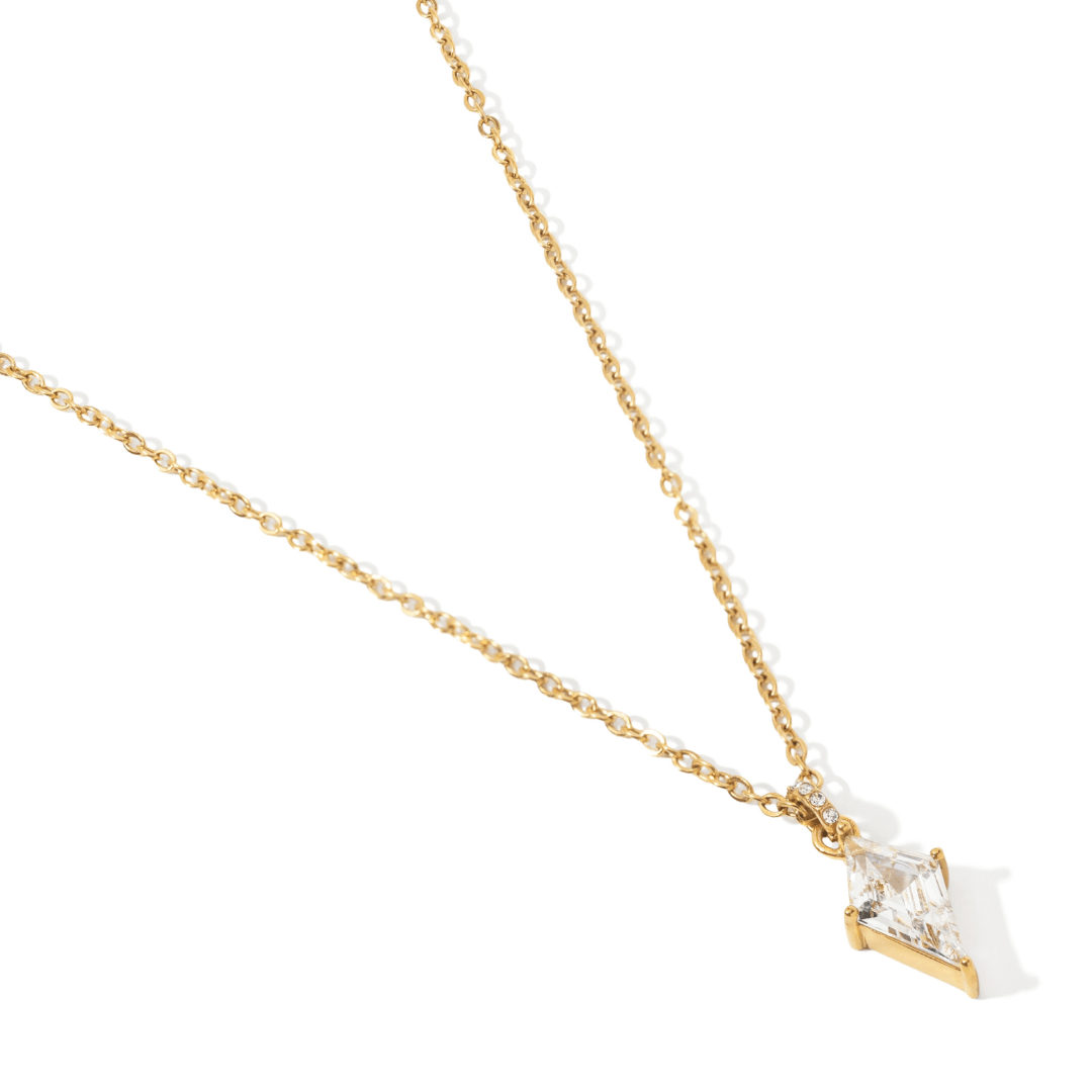 Gold Kite Gleam Necklace - COLLARES - Malandra Jewelry - EUWC633-JDN0306114