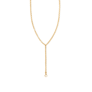 GOLD LARIAT AURUM CHAIN - COLLARES - Malandra Jewelry - TC2217