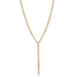 GOLD LARIAT AURUM CHAIN - COLLARES - Malandra Jewelry - TC2217