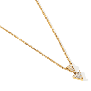 Gold Luxe Triangle Necklace - COLLARES - Malandra Jewelry - EUWC635-JDN0306113