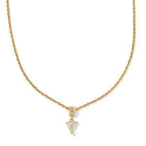 Gold Luxe Triangle Necklace - COLLARES - Malandra Jewelry - EUWC635-JDN0306113