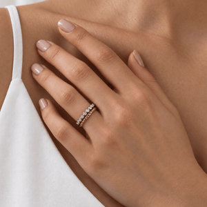 Gold Silver Twist Ring - ANILLOS - Malandra Jewelry - EUWR687.7-JDR0107035-PS-7