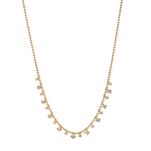 Gold Starlight Necklace - COLLARES - Malandra Jewelry - LGC35-N-E16103