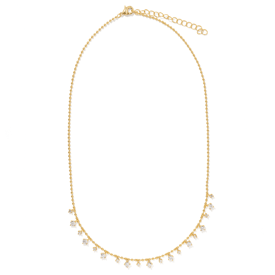 Gold Starlight Necklace - COLLARES - Malandra Jewelry - LGC35-N-E16103