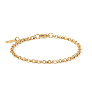 Gold Woven Link Bracelet - PULSERAS - Malandra Jewelry - EYHP189
