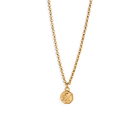 GOLDEN ANGEL NECKLACE - COLLARES - Malandra Jewelry - XBC152 - WSN00008 GD