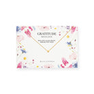 GOLDEN BEAD GRATITUDE NECKLACE - COLLARES - Malandra Jewelry - TC1374