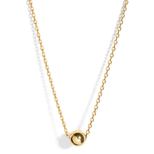 GOLDEN BEAD GRATITUDE NECKLACE - COLLARES - Malandra Jewelry - TC1374