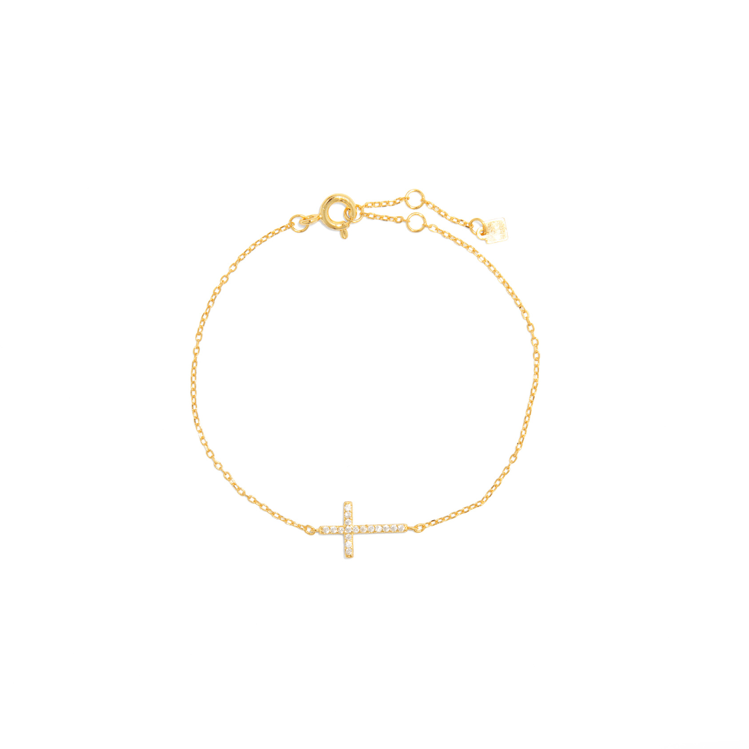 GOLDEN BLESSED SPARK BRACELET - PULSERAS - Malandra Jewelry - EAWP114 - M250218002242