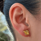 GOLDEN BLOOM GIFT SET - ARETES - Malandra Jewelry - ZWA86-QX02498Y